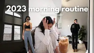 how to make a gloomy day productive. *2023 MORNING ROUTINE*