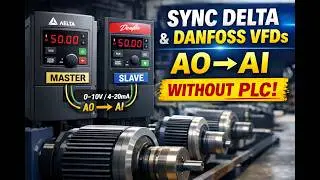 Struggling to Synchronise VFDs? Delta + Danfoss AO/AI Fix