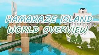 SEASIDE CITY! Hamakaze Island The Sims 3 World Overview