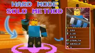 NEW EVENT HARD MODE SOLO METHOD (BRICKBATTLER) - ROBLOX - NOOB TOWER DEFENSE GUIDE - NTD