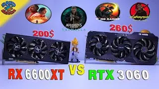 RX 6600 XT VS RTX 3060🤔GAMIMG IN 1080p