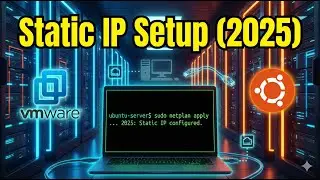 How to Set a Static IP on Ubuntu Server in VMware (2025 Updated Guide)