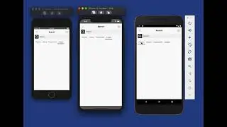 Qt/QML for iOS/Android: UI Example of Search form