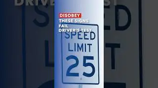Critical Signs to Know For Driving Test