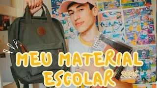MEU MATERIAL ESCOLAR DA FACULDADE 📚