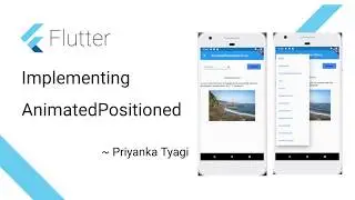 AnimatedPositioned Flutter widget