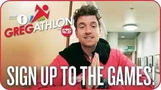 Gregathlon | Greg wants YOU at the Games!