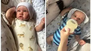 Как проходит наш день с маленьким реборном? Реборн Тим на прогулке 🍼👶🏻⛅