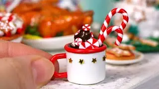 Этот рецепт вас удивит! Горячий шоколад из полимерной глины! Еда для кукол на канале Анна Оськина