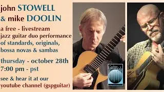 John Stowell and Mike Doolin - Livestream Concert