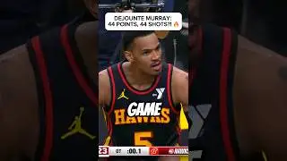 Is Dejounte Murray a HOF shot chucker? 😂 #shorts #nba #atlantahawks #kobebryant