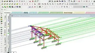 #Staad pro design simulation report solar structure design simulation# solar panel structure design#