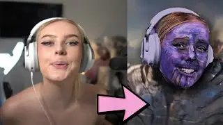 Body PAINTING as THANOS