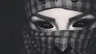 Как сделать черные глаза в фотошопе