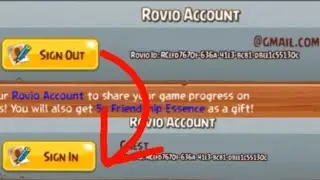 How to Transfer the Rovio Account Progress into a Guest Account
