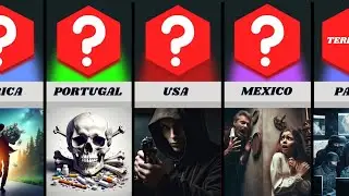 Comparison: Most Common Crimes of Every Countries