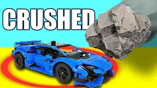 Rock vs LEGO Lamborghini…
