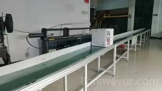 aluminum belt conveyor motorized adjustable speed conveyor #beltconveyor#conveyor