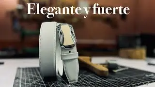 ¿Como hice este CINTURÓN, el más FUERTE y ELEGANTE ? Que se vende +CARO y rápido #leather