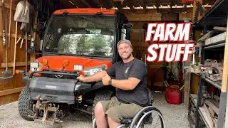 Farm Stuff! Another hitch build for our sprinkler