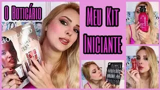 Mostrando o que veio no meu Kit Inicial de O Boticário (Abertura de Caixa)