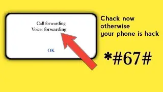 how to chack your call forwarding or not forwarded|mobile hack|#short #youtubeshort