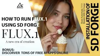 How to run Flux1 Locally In SD Forge And Integrate A 1111 Models plus Discover Tons Of Free AI Apps