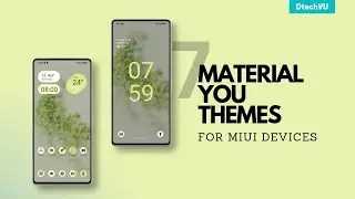 7 Best Android 12/13 MIUI Themes 😍 | Best Material You MIUI Themes for Xiaomi