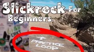Best beginner mountain bike trails Moab | Slickrock Practice Loop