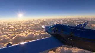 Microsoft Flight Simulator 2020 - TBM 930 - Stuttgart EDDS to Basle Mulhouse - ILS - Head Tracking