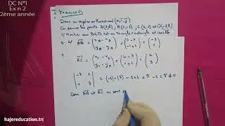devoir de contrôle n 1  Math 2ème année Ex2 partie 2