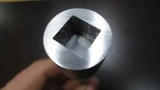 How to make a square hole - method number 2