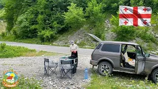 Дорога в Сванетию. На машине по Грузии
