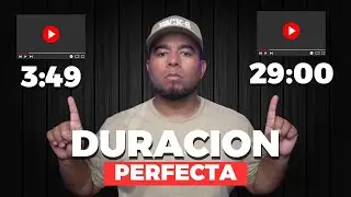 La MEJOR duración de vídeos para nuevos canales de YOUTUBE | Duración PERFECTA + MONETIZACIÓN