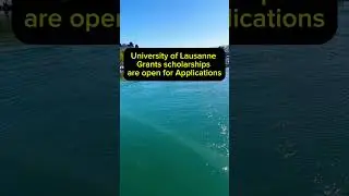Study in Switzerland on a scholarship!
