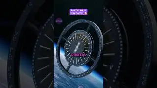 This Futuristic Space Hotel Will Blown Your Mind! 🤯 #voyagerstation #space #spacehotel