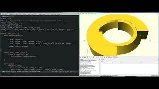 coding a rotating cable tie in OpenSCAD
