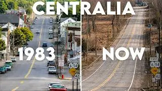 Centralia Burning Ghost Town - Pennsylvania USA