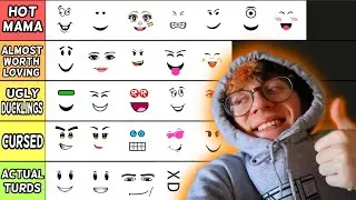 Roblox Face Tier List