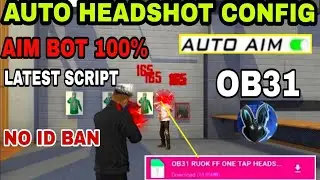 💥Only Headshot Config File ‼️Config File Free Fire 🌎 Ncp Name File+Headshot File💥