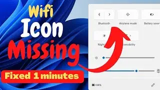 fix Wi -fi icon not showing  problem on windows 11/10 | wifi problem kaise theek kare [2023]