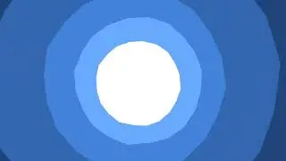 Пустой Анонс Канале Карусель Синий