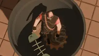 TF2 64bit Update (Garfield trashcan meme)