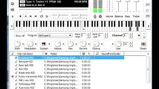 Samsung E1200R ringtones on mobileBAE (60kb set)