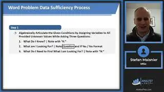 Word Problems ​​​​(GMAT Course – Overview and Question Types)