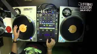 What is the Serato Scratch Live / DJ - Stickersync Turntable Needle Drop To Cue Point Feature?