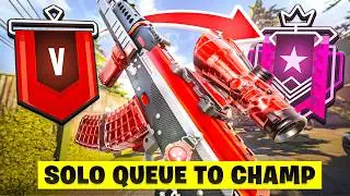 EDUCATIONAL SOLO-Q TO CHAMPION (Console Rainbow Six Siege)
