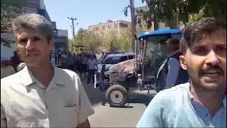 Siverek'te çiftçiler Şanlıurfa - Diyarbakır karayolunu trafiğe kapattı!!