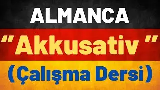 Ders 22/Almanca A1Temel Seviye / Akkusativ #almancaogreniyorum #almanya #deutscha1