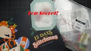 Spellbinders 12 Days of Stitchmas Advent Calendar, Day 9: No Spoilers in Title, Sweet Project!